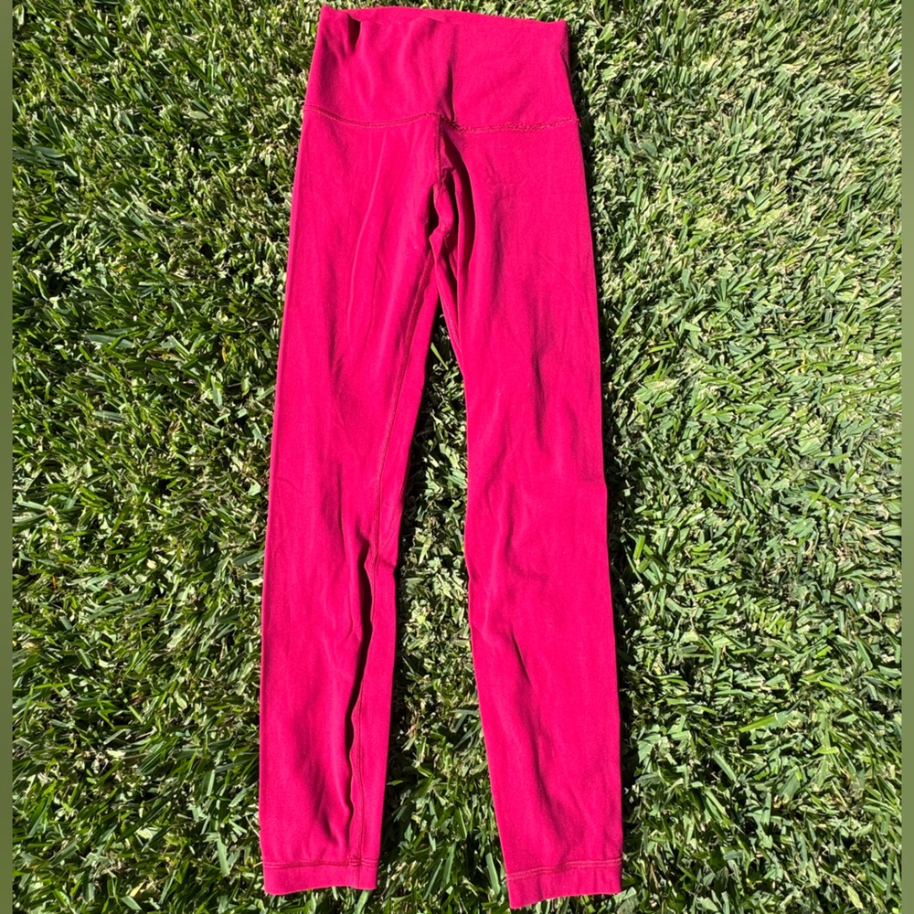 Lululemon Athletica Pink Leggings